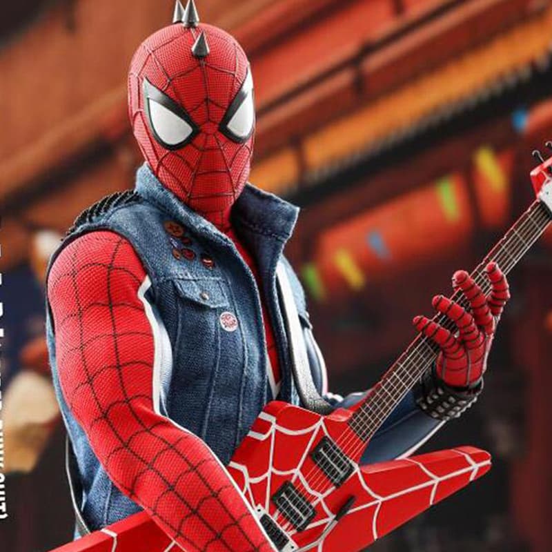 Фигурка Hot Toys Spider-Man VGM32 Punk Suit Edition - изображение 4