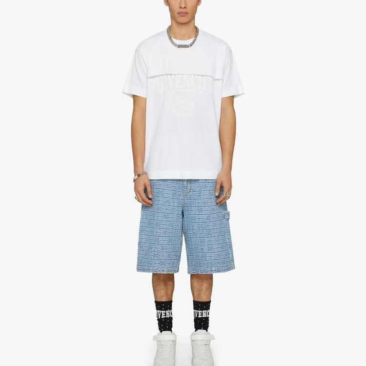 Джинсовые шорты GIVENCHY FW23 Logo - изображение 2