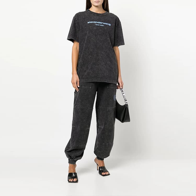 Футболка alexander wang SS22 LogoT - изображение 3