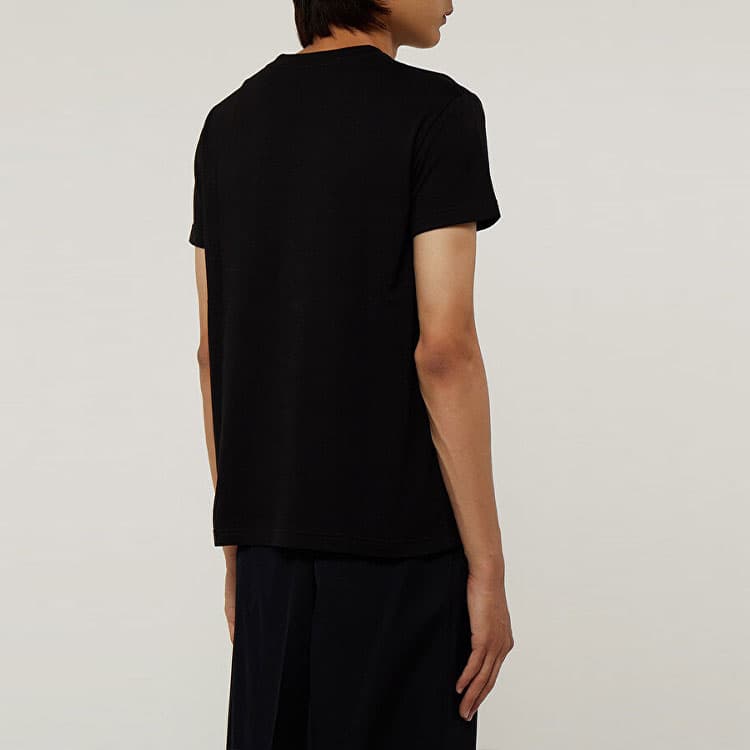 Футболка Valentino T-Shirt Black — фото 4