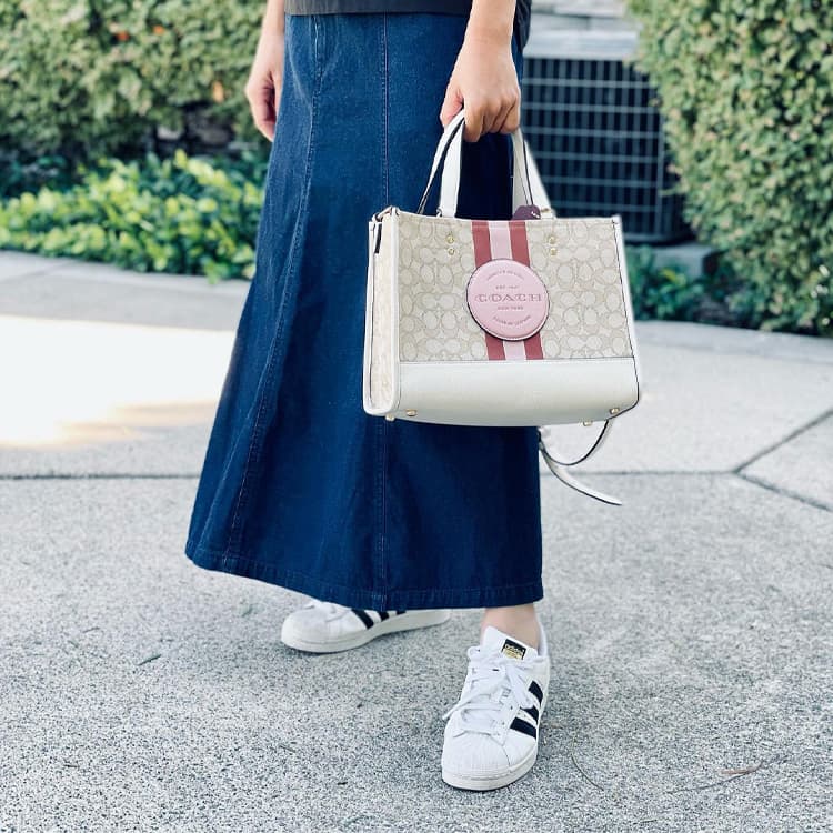 Сумка COACH Dempsey Tote - изображение 7