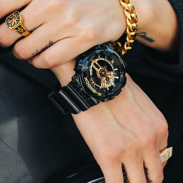 Часы G-SHOCK GA-110GB-1A Black Gold - изображение 4