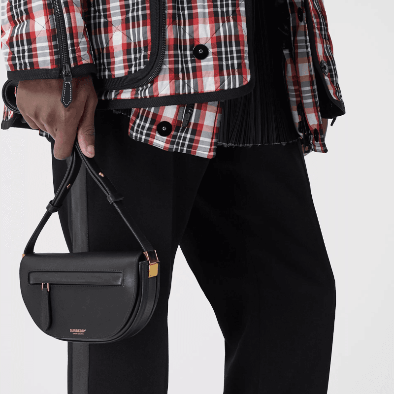 Сумка через плечо Burberry Olympia Mini Black - изображение 7