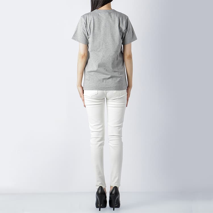 Футболка CDG Play Grey T-Shirt - изображение 3