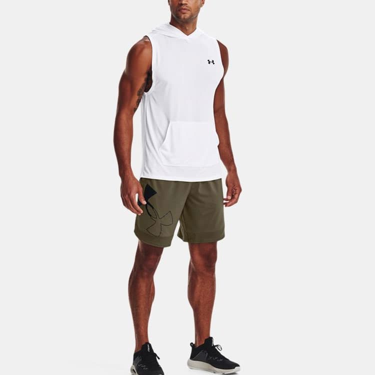 Шорты Under Armour Big Logo Shorts Green - изображение 4