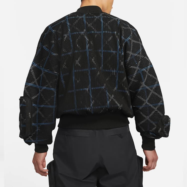 Куртка Nike MA-1 Bomber Jacket Black - изображение 5