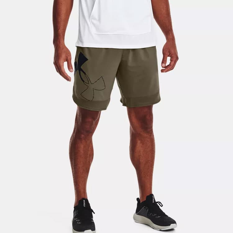 Шорты Under Armour Big Logo Shorts Green - изображение 3