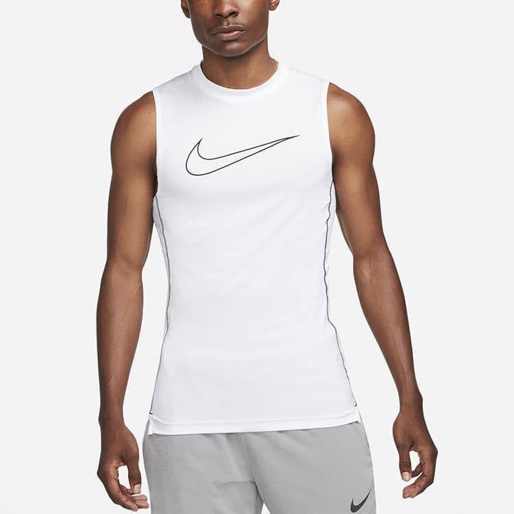 Спортивный костюм Nike Sleeveless Gym Top White - изображение 3