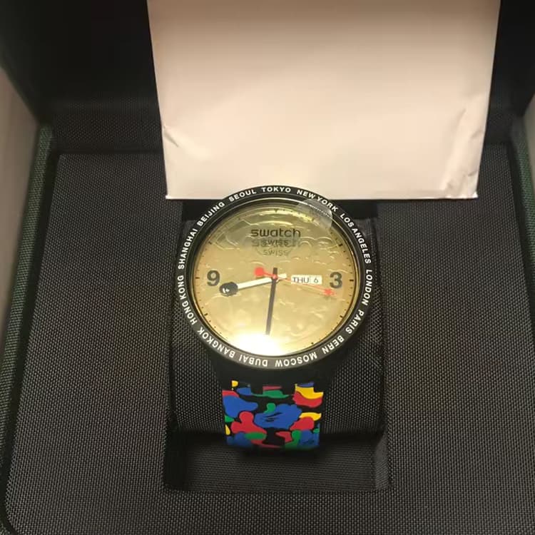Часы Swatch x Bape Tokyo - изображение 4