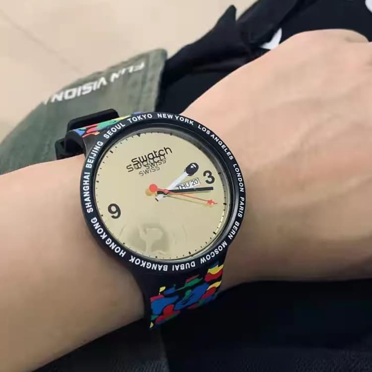 Часы Swatch x Bape Tokyo - изображение 6