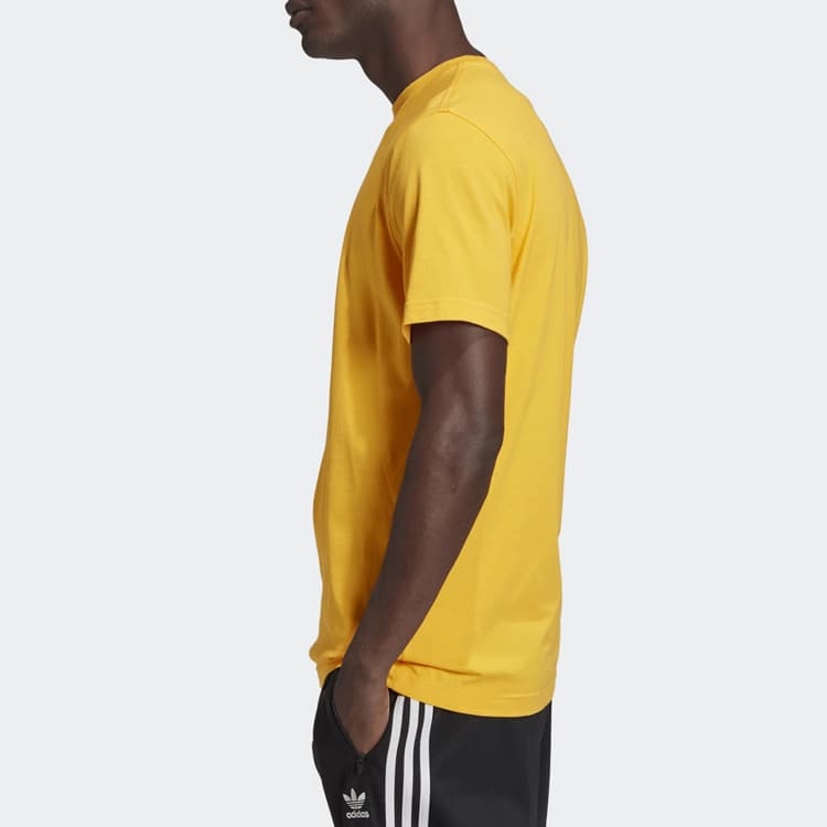 Футболка adidas Trefoil T-Shirt Gold - изображение 3