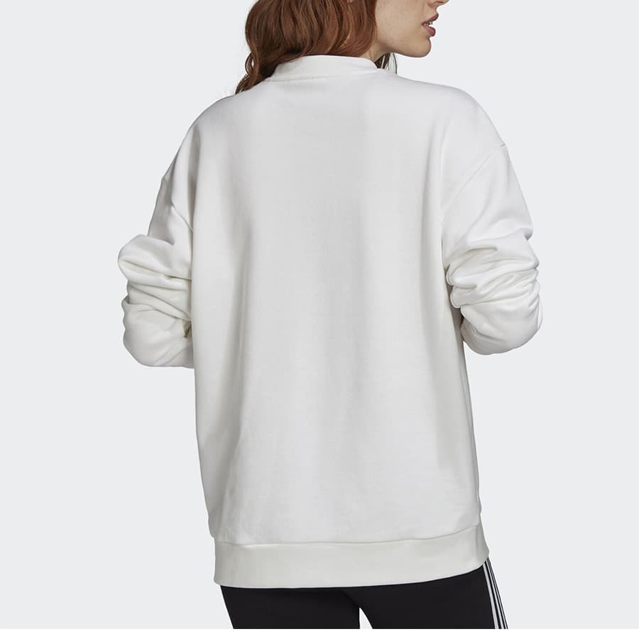Кофта adidas Originals TRF Crew Sweatshirt White - изображение 4