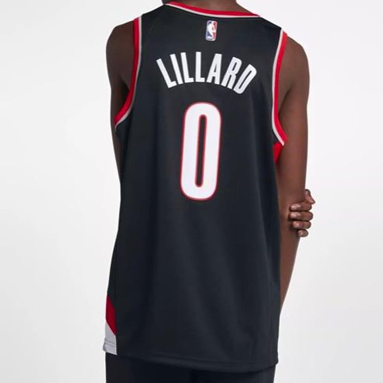 Баскетбольная майка Nike NBA Damian Lillard Icon Edition Swingman Jersey - изображение 5