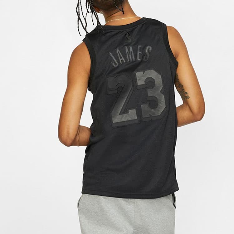 Баскетбольная майка Nike Connected Jersey NBA LeBron MVP Black - изображение 5