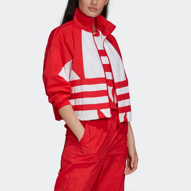 Куртка adidas Originals LRG Logo TT Red - изображение 4