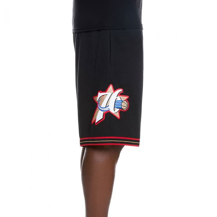 Баскетбольные шорты Mitchellness NBA Logo SW 76 - изображение 6