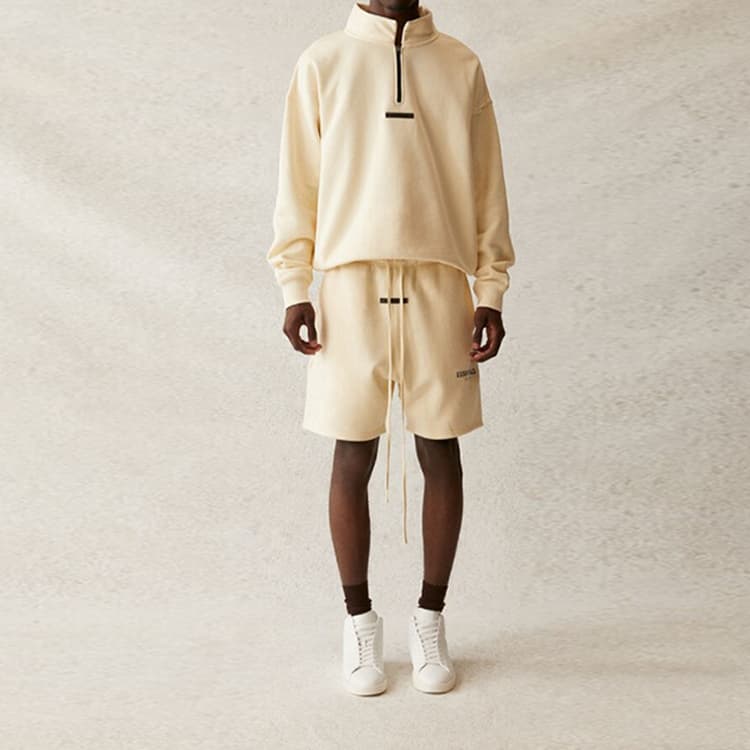 Шорты Fear of God Essentials SS21 Sweatshort Buttercream/Cream - изображение 4