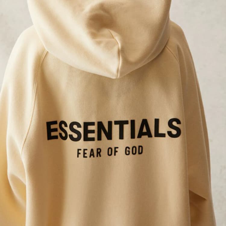 Худи Fear of God Essentials Cream Hoodie - изображение 6