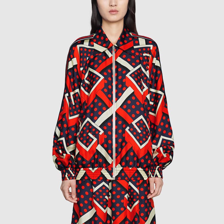 Куртка Gucci FW21 Dot Maze Print Jacket - изображение 3