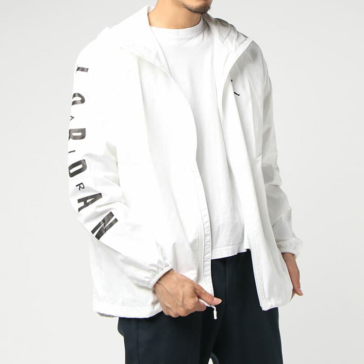 Куртка Air Jordan Windbreaker Jacket White — фото 5
