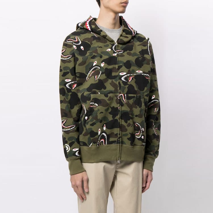 Куртка A Bathing Ape Shark Hoodie Jacket - изображение 4