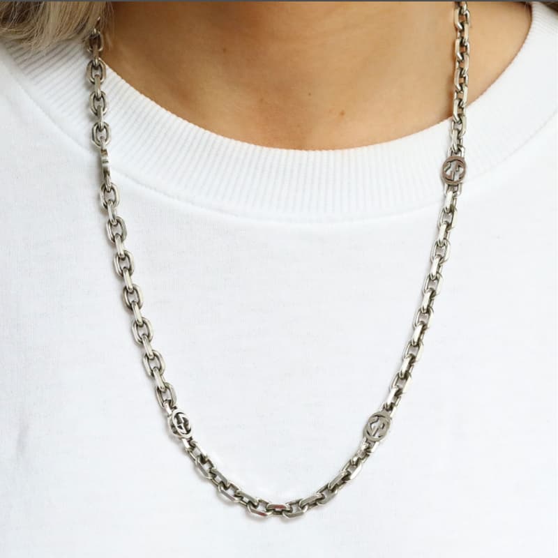 Ожерелье Gucci Classic Double G Necklace - изображение 8