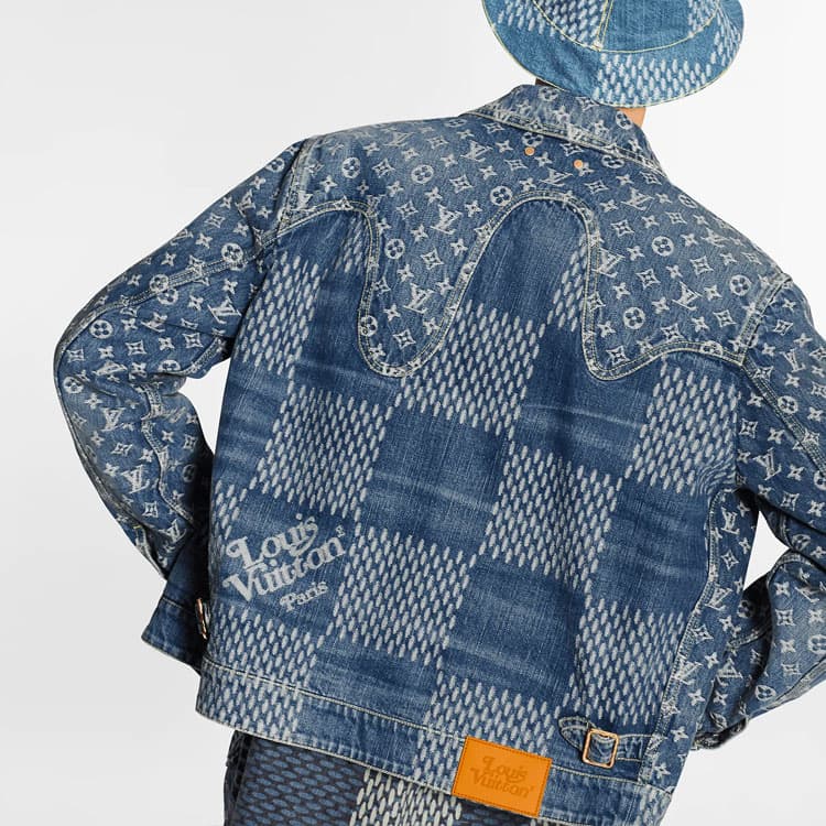 Джинсовая куртка LOUIS VUITTON x nigo LV2 Logo - изображение 6