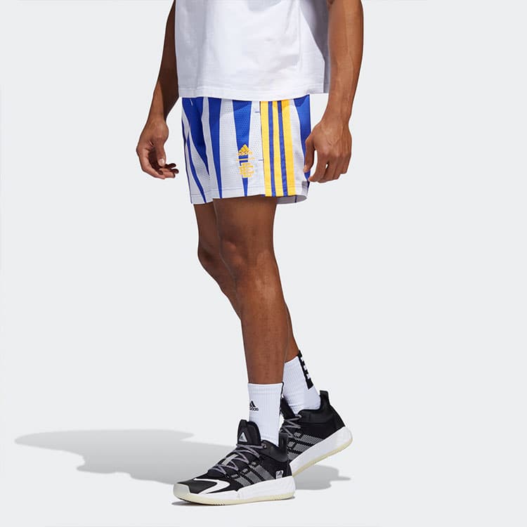 Тренировочные штаны adidas x Eric Emanuel Ee Smr Short Blue - изображение 3