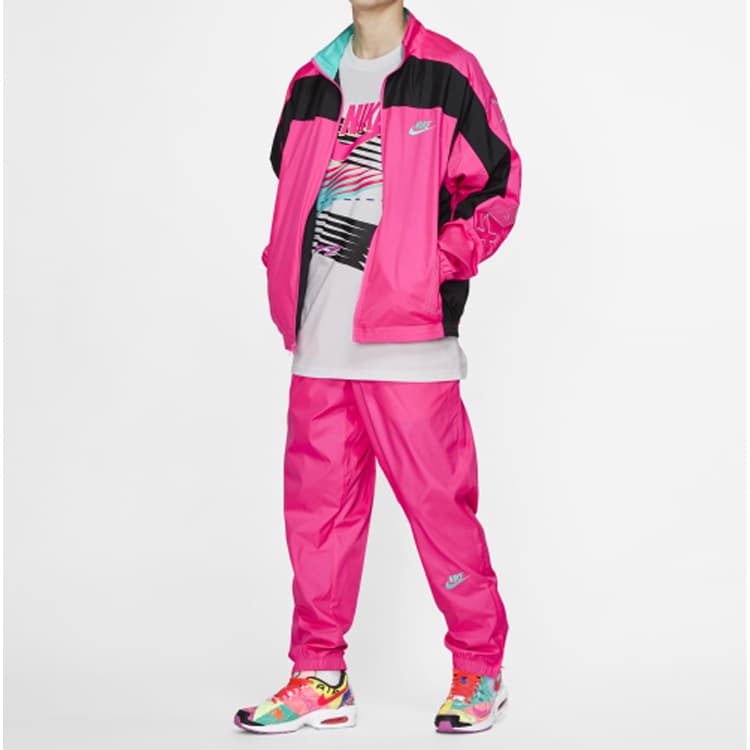 Куртка Nike x Atmos Retro Jacket Pink - изображение 3