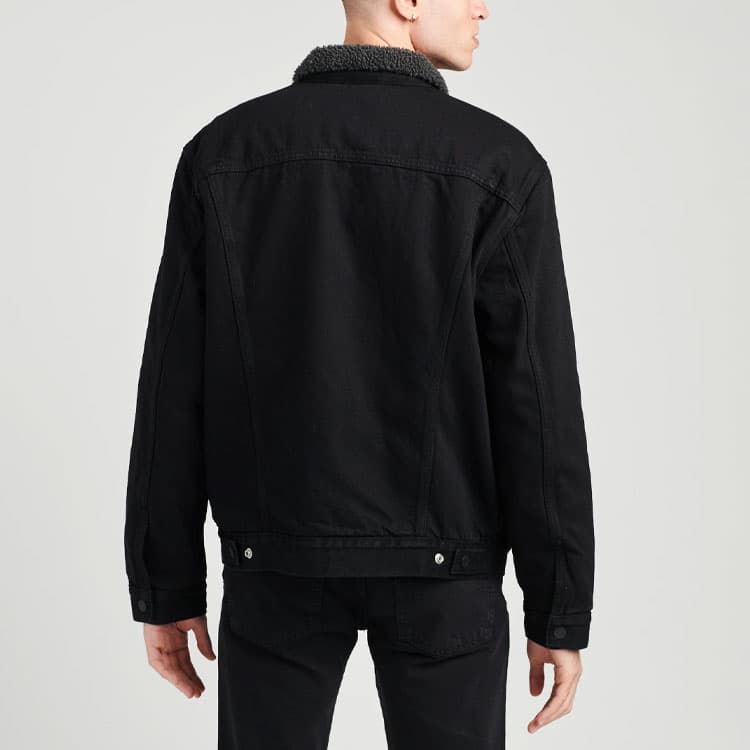 Джинсовая куртка Levis Denim Jacket Black - изображение 4