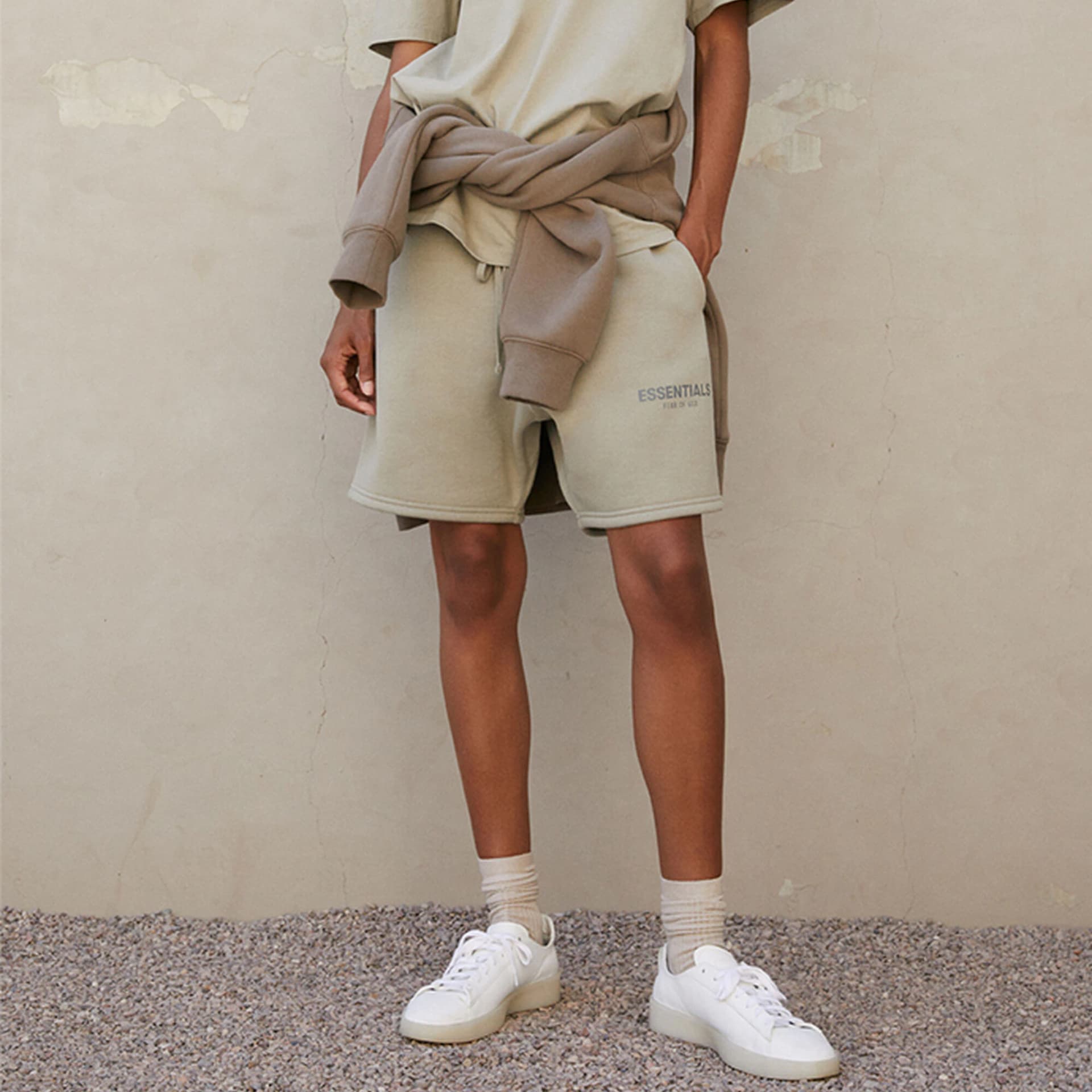 Шорты Fear of God Essentials FW21 Sweatshort Pistachio - изображение 6