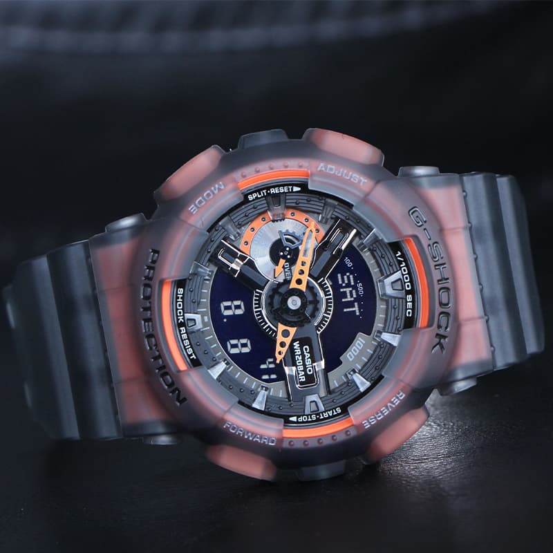 Часы CASIOG-SHOCK GA-110LS-1A+GMA-S110SR-7A - изображение 6