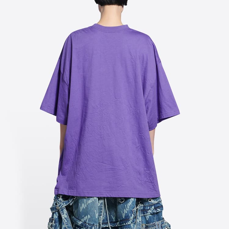 Футболка Balenciaga SS22 Bebe Purple - изображение 5
