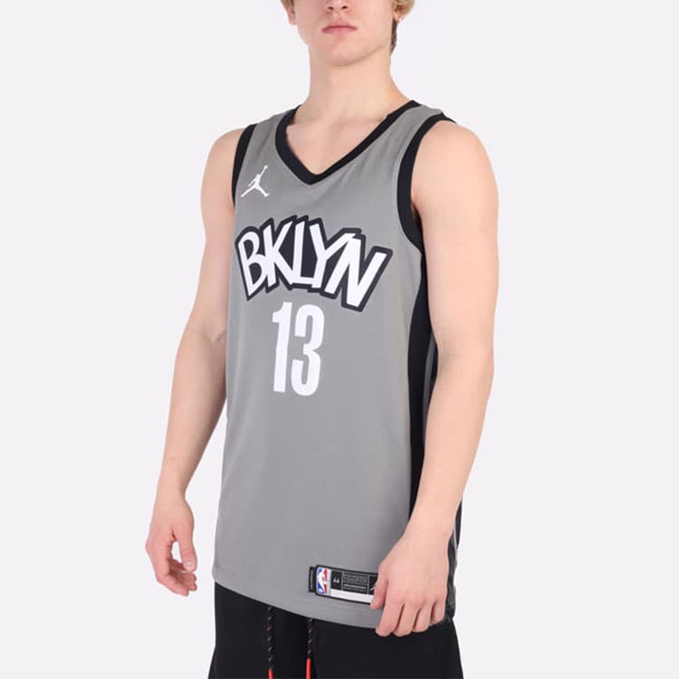 Баскетбольная майка Jordan NBA Brooklyn Nets James Harden 13 Jersey - изображение 6