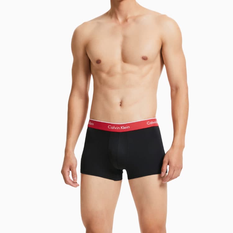 Трусы Calvin Klein Logo Low Rise Trunks 3-Pack Black - изображение 4