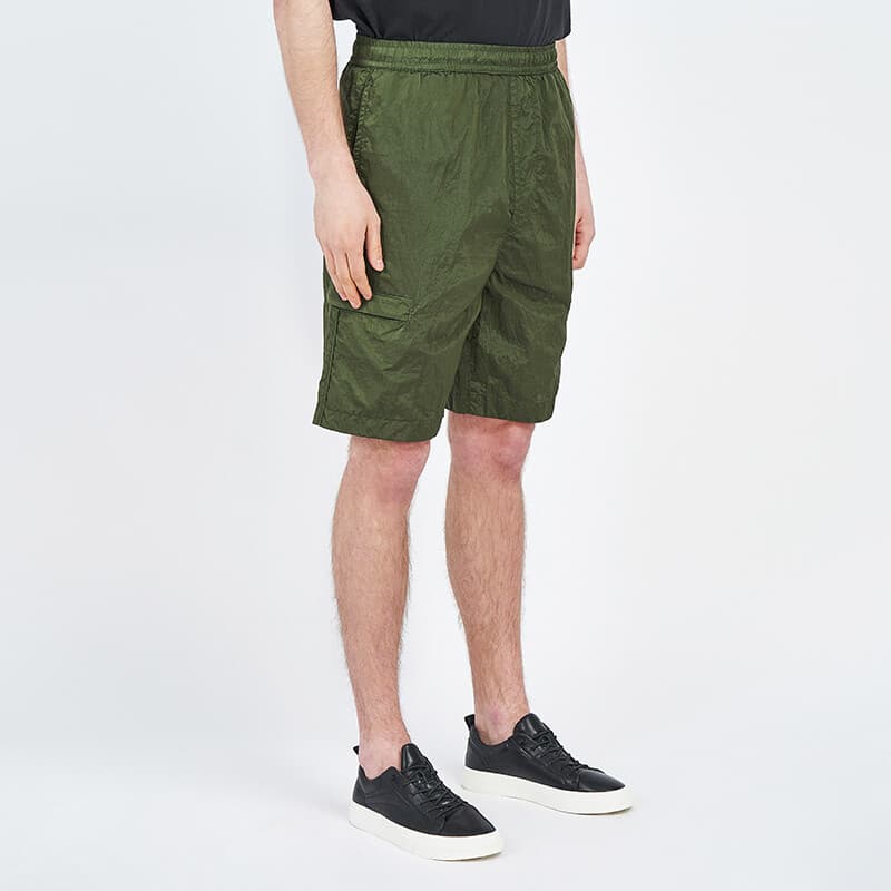 Шорты Stone Island Shorts Green - изображение 6