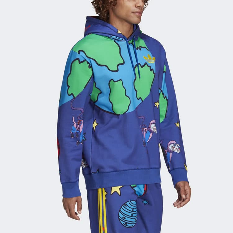 Худи adidas x Kerwin Frost Hoodie Blue - изображение 5