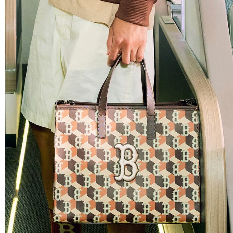 Сумка MLB Monogram NYLogo Tote - изображение 6