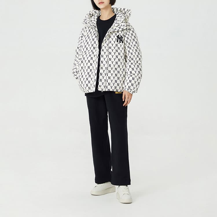 Зимняя куртка MLB Down Jacket White - изображение 3
