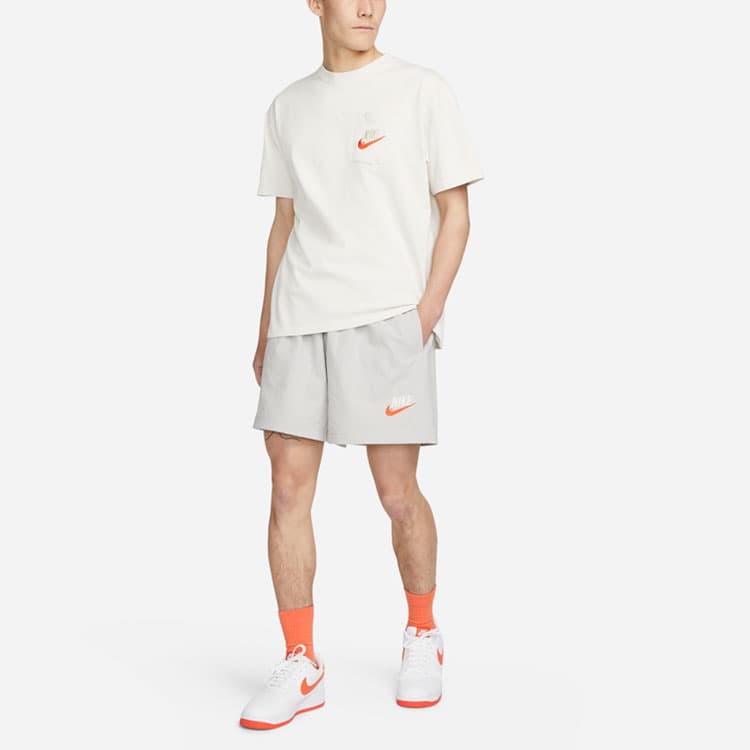 Тренировочные штаны Nike Sportswear Woven Shorts Grey - изображение 3
