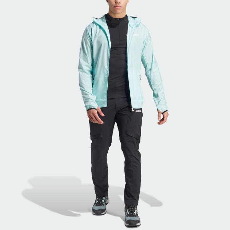 Куртка adidas Xperior Windweave Wind Jacket Logo - изображение 6