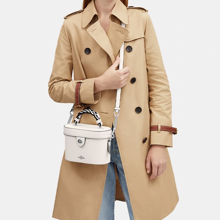 Сумка COACH Kay 20 White - изображение 5