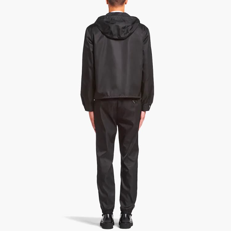 Куртка Prada SS22 Logo Hoodie Black - изображение 3
