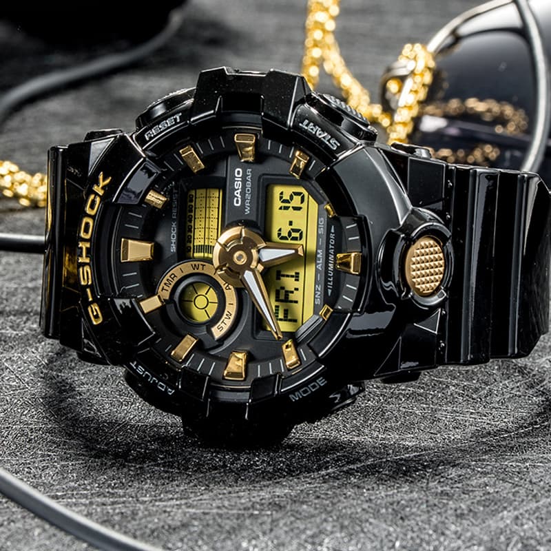 Часы CASIO G-SHOCK YOUTH GrossBlack GA-710GBX-1A9PR - изображение 7