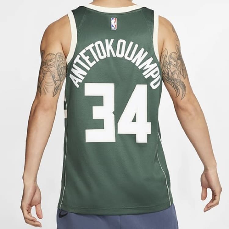 Баскетбольная майка Nike NBA Giannis Antetokounmpo 34 Jersey - изображение 4