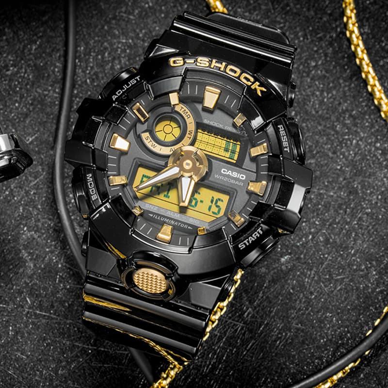 Часы CASIO G-SHOCK YOUTH GrossBlack GA-710GBX-1A9PR - изображение 6