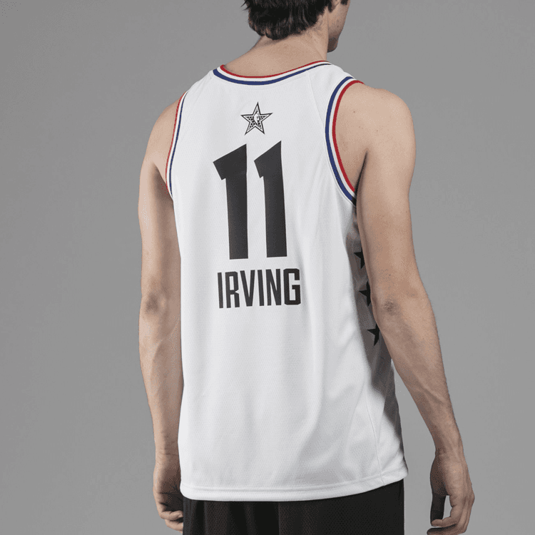 Баскетбольная майка Nike Kyrie Irving 11 Jersey White - изображение 4