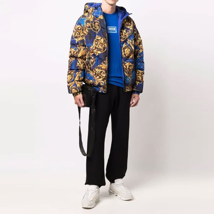 Зимняя куртка Versace Baroque Reversible Down Jacket - изображение 7