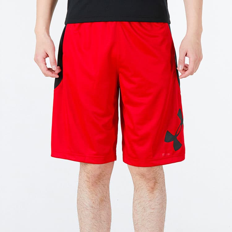 Тренировочные штаны Under Armour Logo Shorts Red - изображение 2