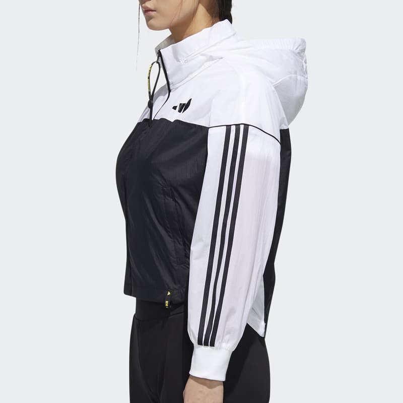Куртка adidas CVA WB Jacket Black White - изображение 5